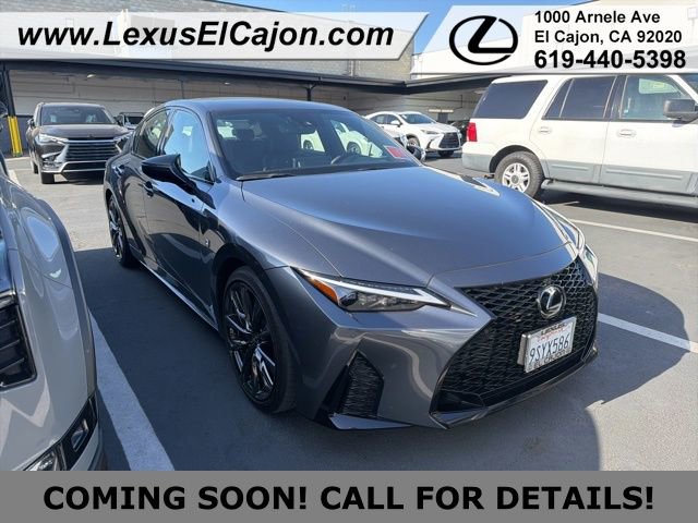 Certified 2025 Lexus IS 350 F Sport w/ Navigation Package RWD image 2