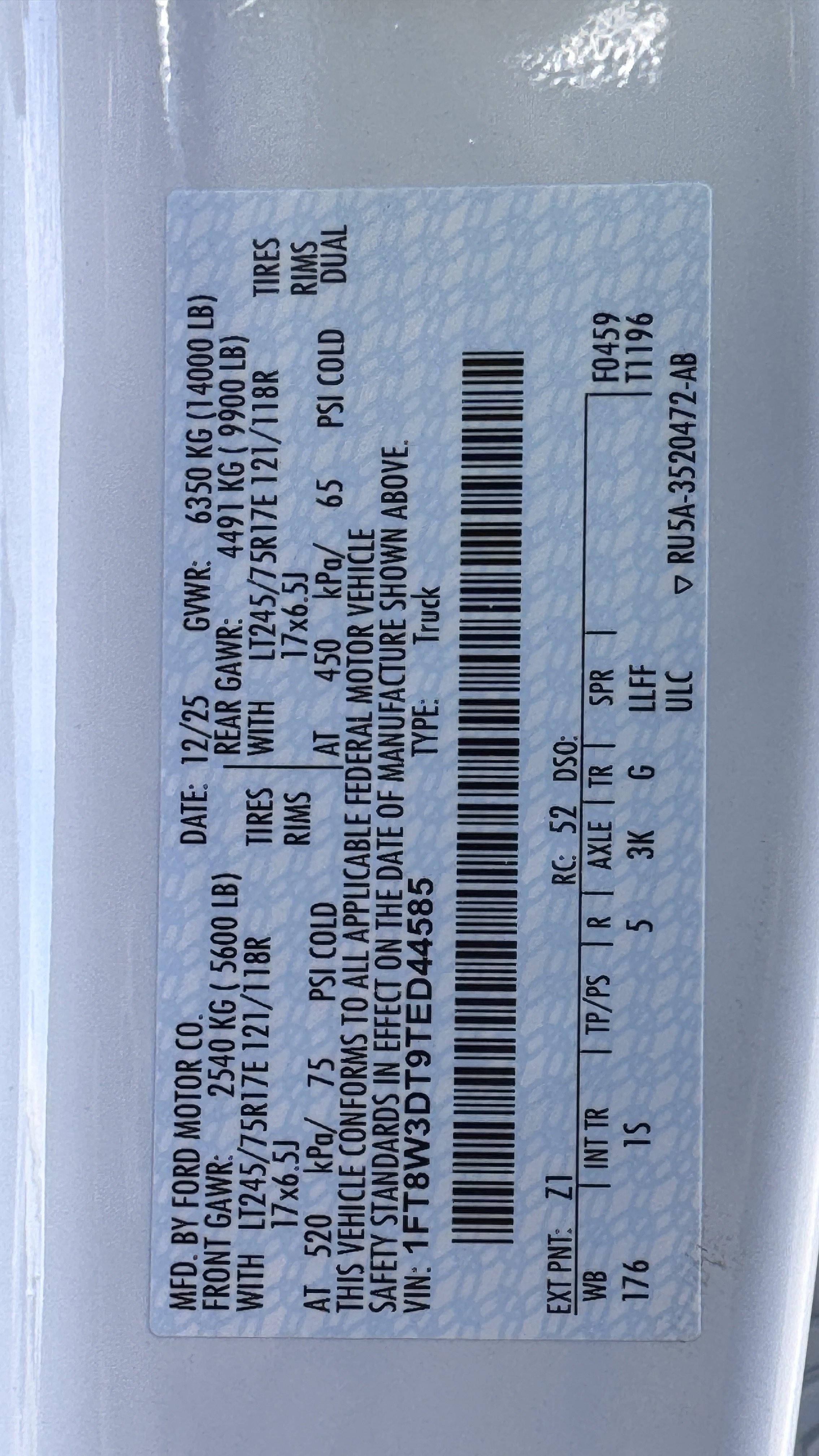 New 2026 Ford F350 XL w/ STX Appearance Package AWD/4WD image 14