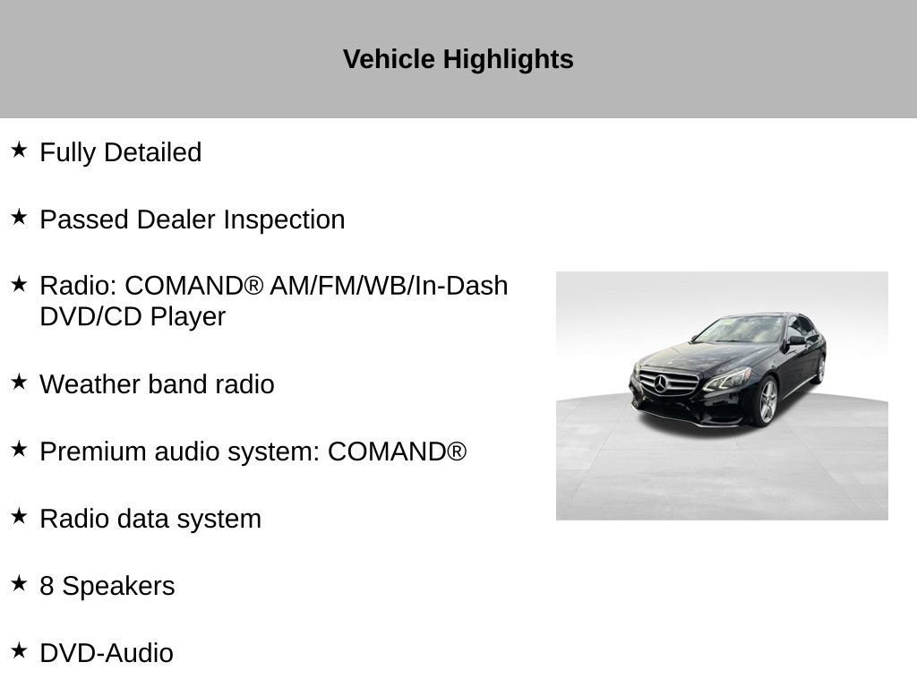 Used 2014 Mercedes-Benz E 350 4MATIC Sedan image 18