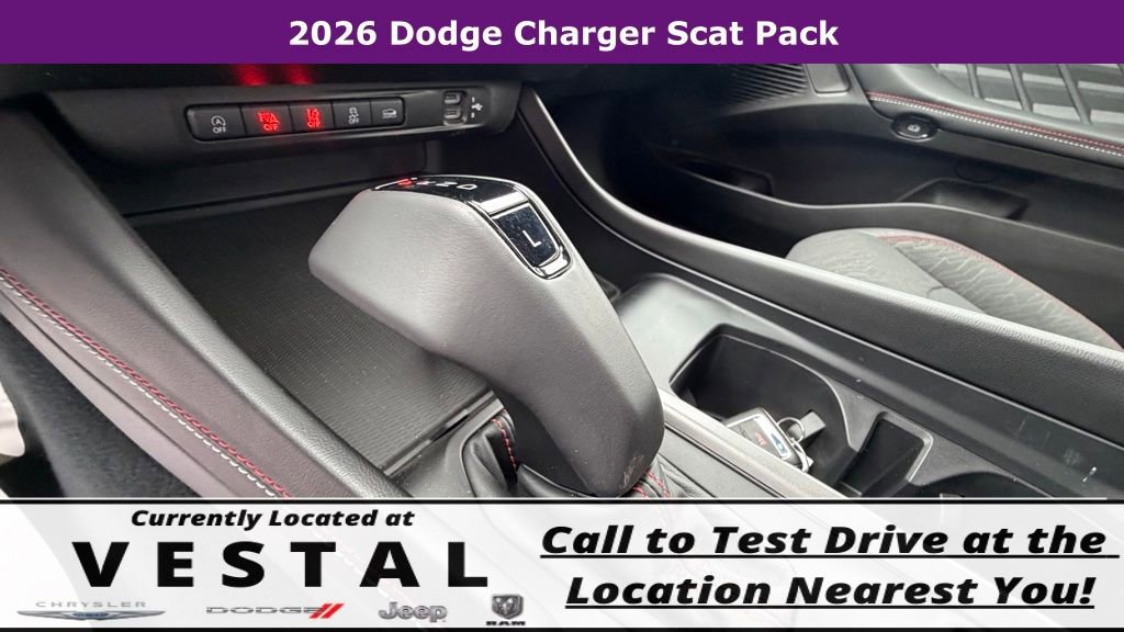 New 2026 Dodge Charger Scat Pack w/ Blacktop Package AWD/4WD image 46