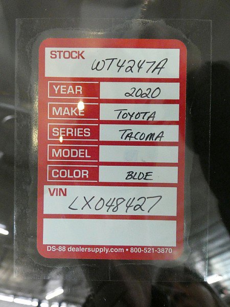 Used 2020 Toyota Tacoma 4x4 Double Cab image 29