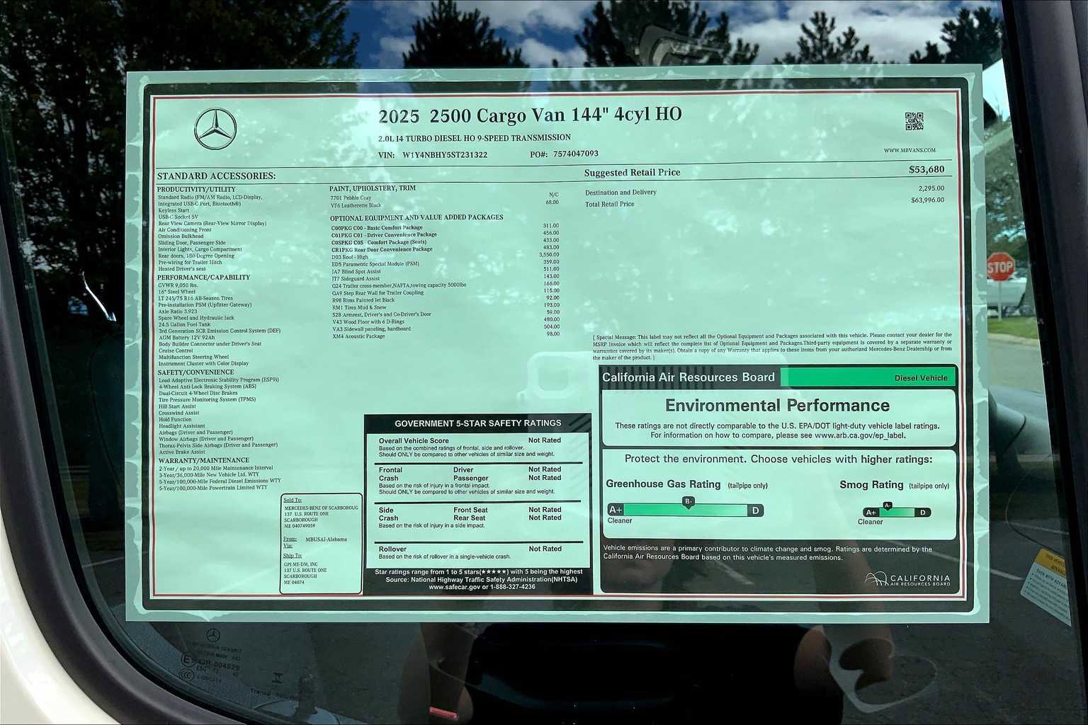 Used 2025 Mercedes-Benz Sprinter 2500 image 27