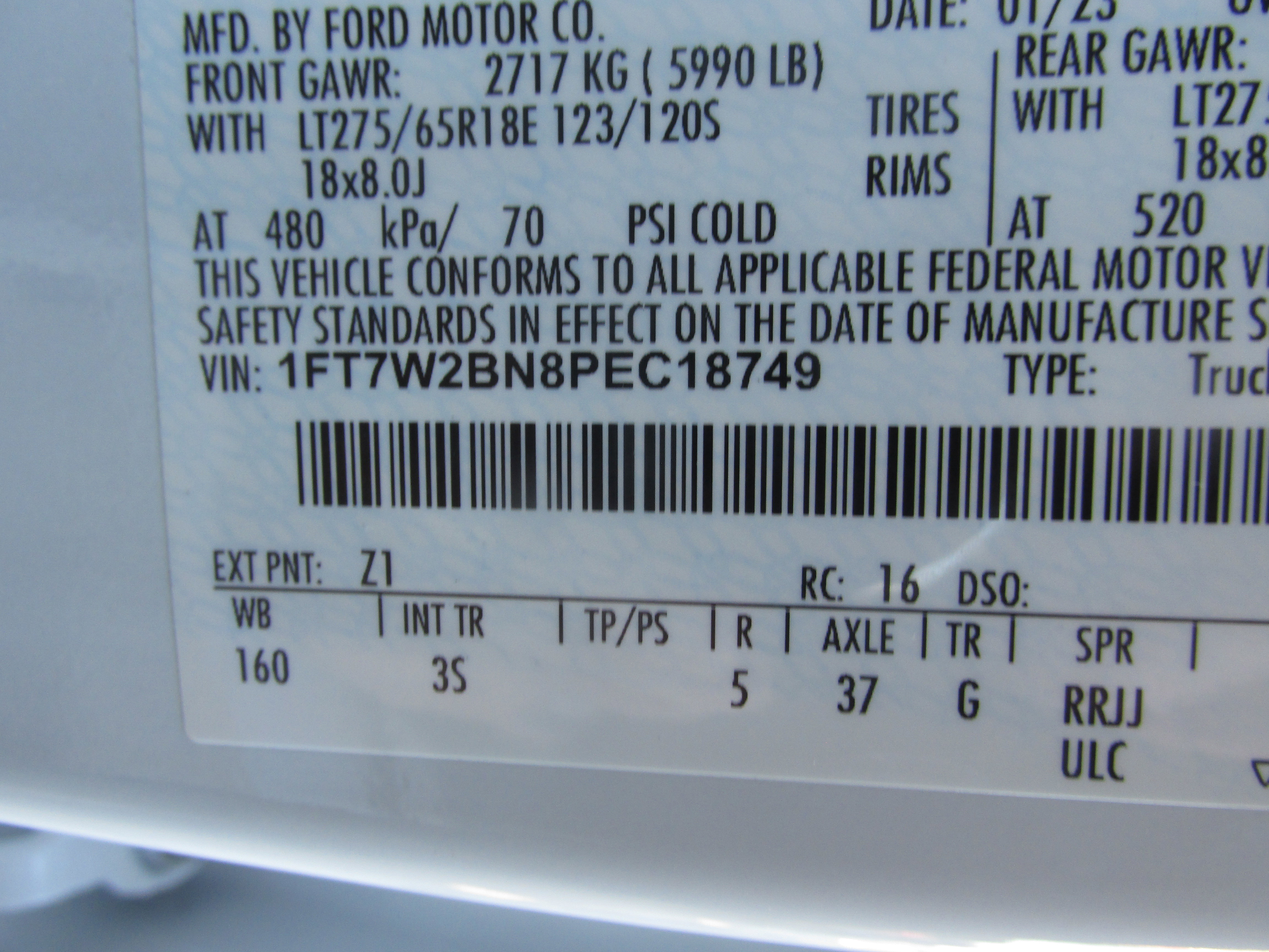 Used 2023 Ford F250 XLT w/ Snow Plow Prep Package image 40