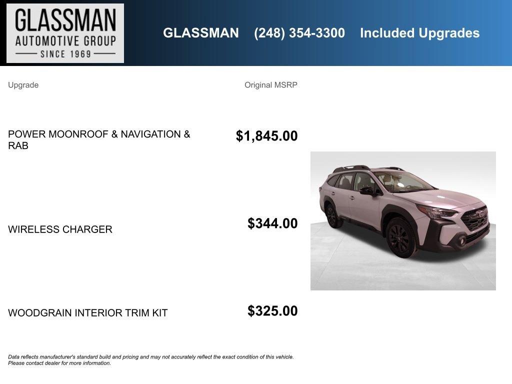 Certified 2023 Subaru Outback Onyx Edition image 6