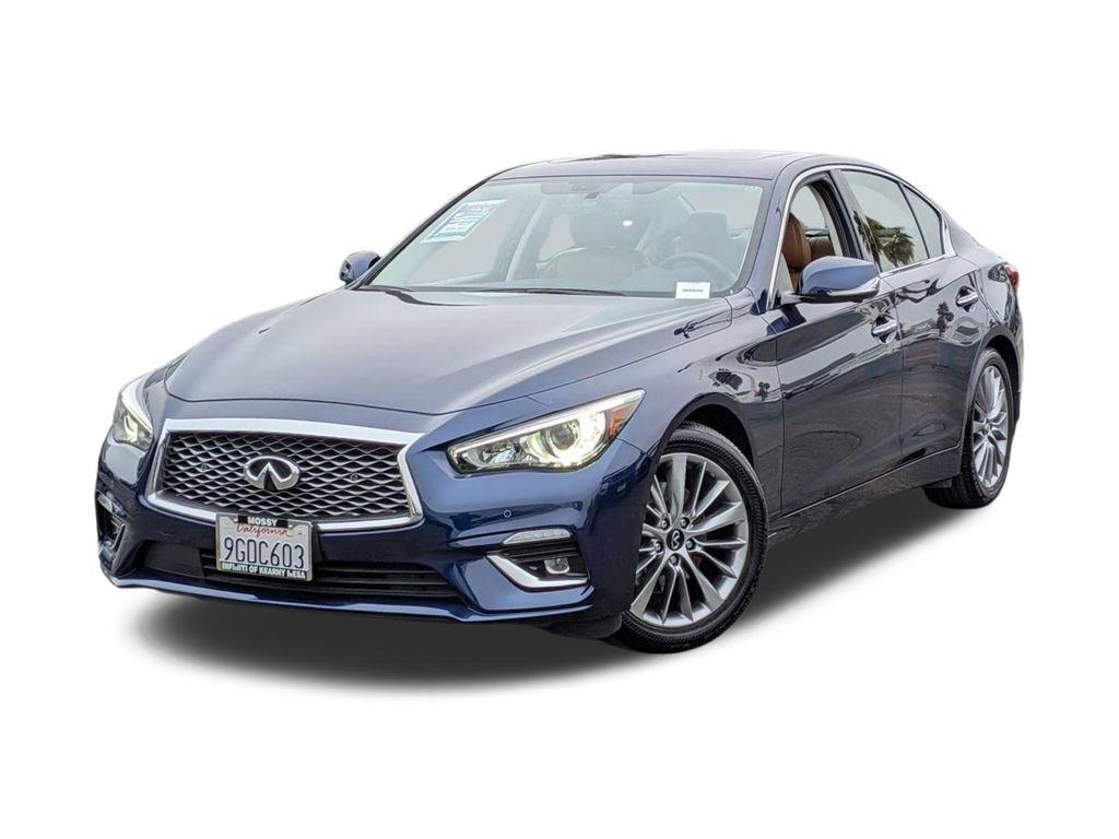 Certified 2023 INFINITI Q50 Luxe w/ Cargo Package RWD image 1
