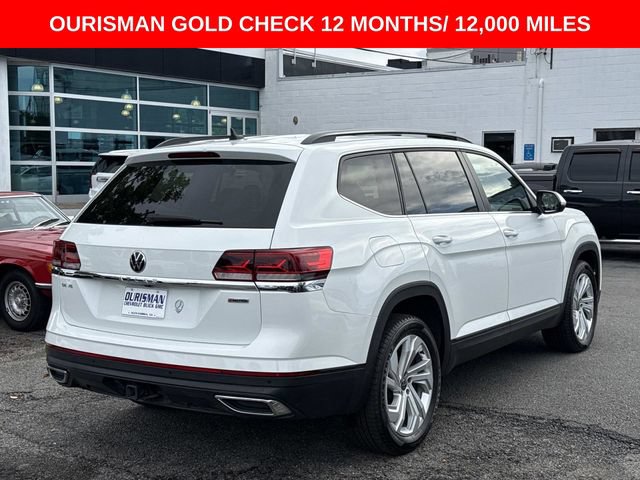 Used 2021 Volkswagen Atlas SE w/ Panoramic Sunroof Package AWD/4WD image 2
