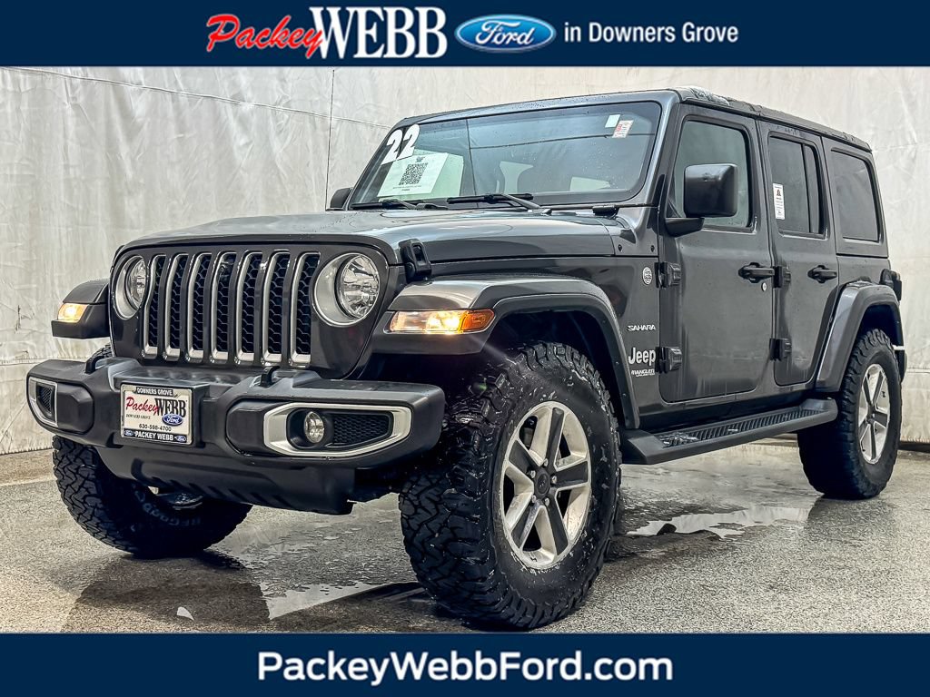 Used 2022 Jeep Wrangler Unlimited Sahara w/ Safety Group