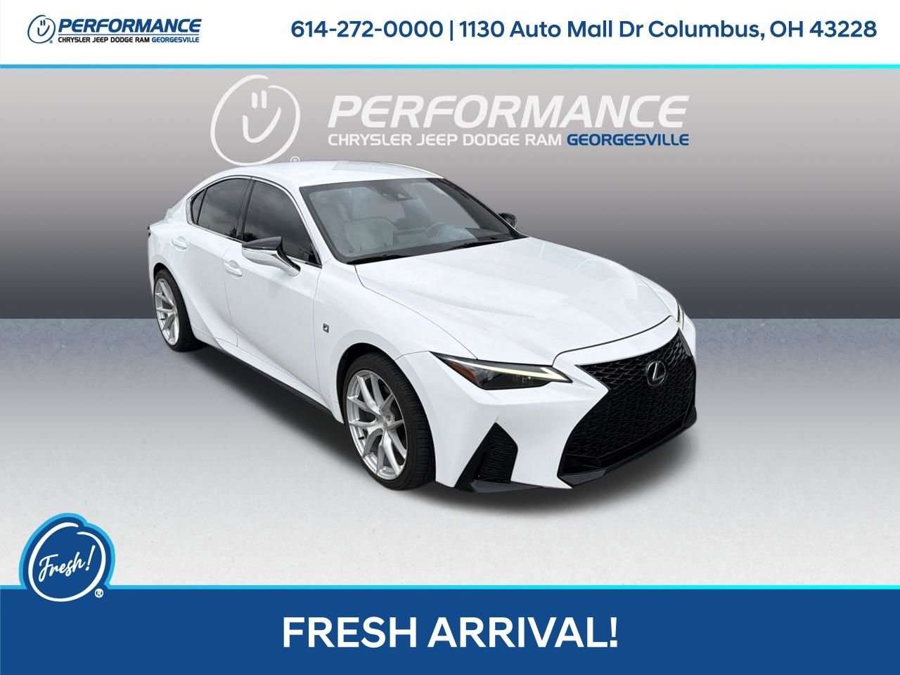 Used 2021 Lexus IS 350 F Sport w/ Accessory Package
