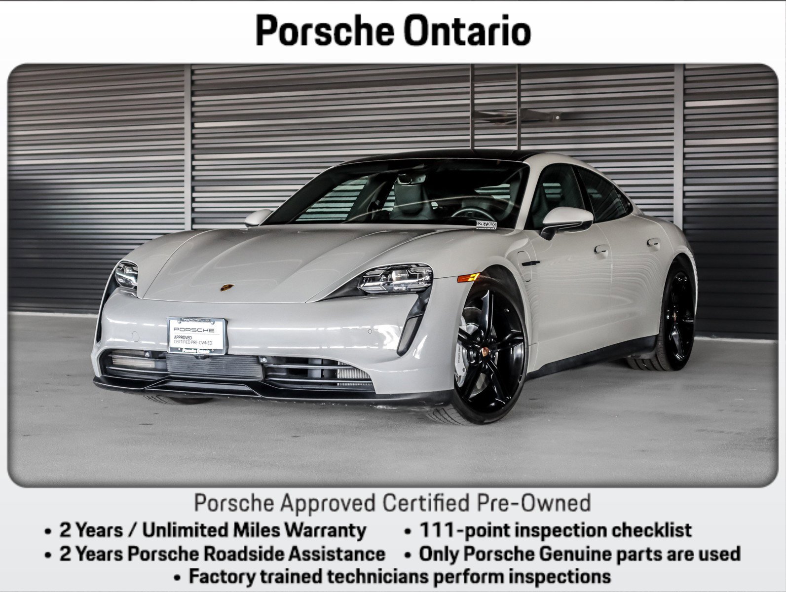 Certified 2021 Porsche Taycan 4S