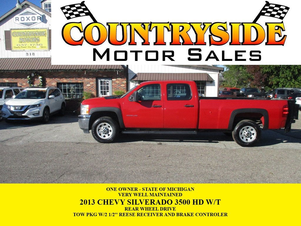 Used 2013 Chevrolet Silverado 3500 W/T RWD image 1