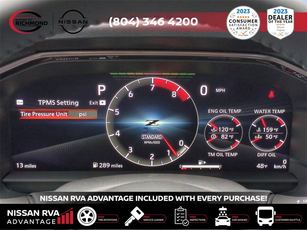 New 2024 Nissan Z Performance w/ Floor Mat Package image 25