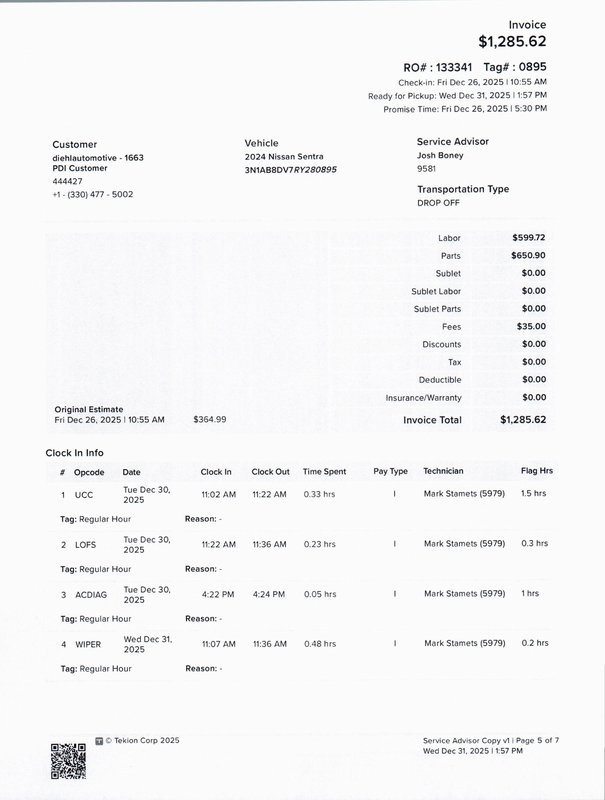Used 2024 Nissan Sentra SR w/ SR Premium Package image 38