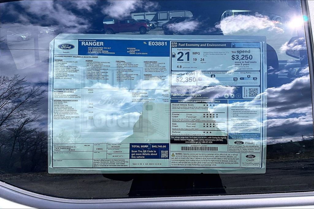 New 2026 Ford Ranger XLT image 13