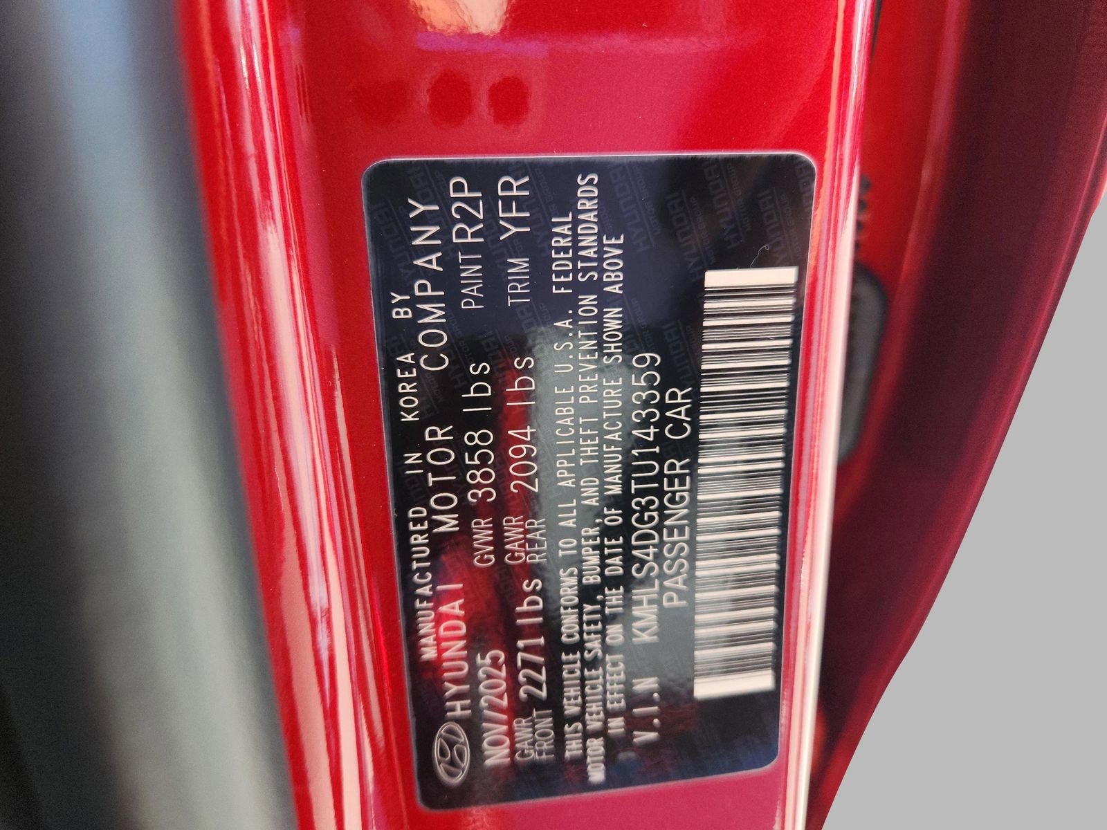 New 2026 Hyundai Elantra SEL Sport w/ Cargo Package image 31