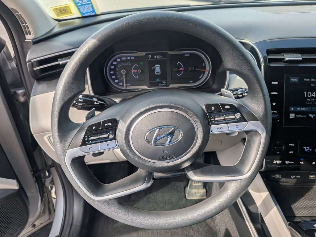 Certified 2022 Hyundai Tucson Blue AWD/4WD image 8
