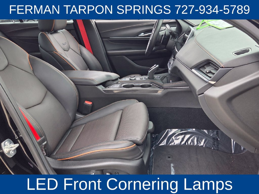 Certified 2025 Cadillac CT4 V w/ Navigation Package RWD image 20