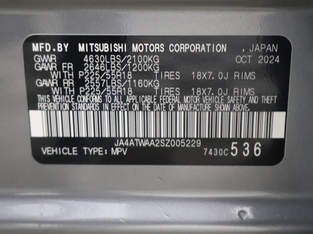 New 2025 Mitsubishi Eclipse Cross SEL image 49