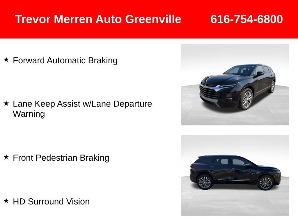 Used 2019 Chevrolet Blazer Premier w/ Driver Confidence II Package image 37
