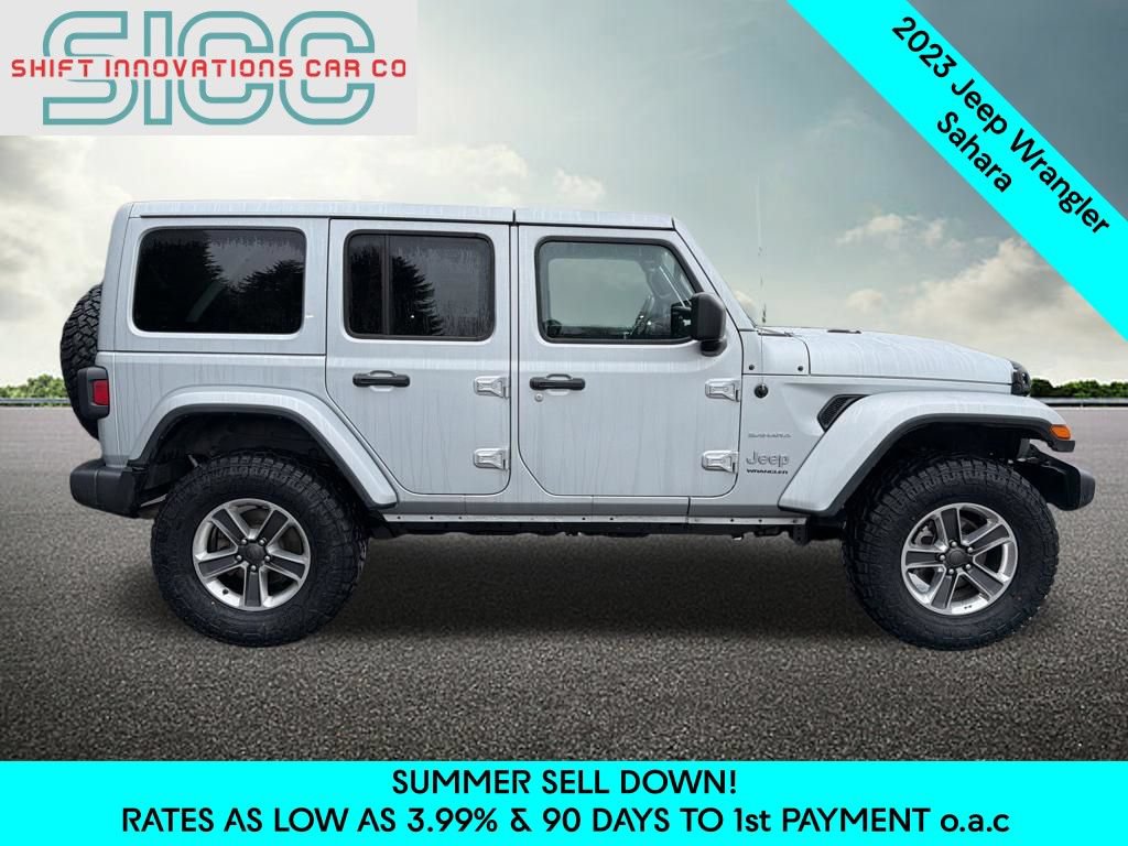 Used 2023 Jeep Wrangler Unlimited Sahara AWD/4WD image 7
