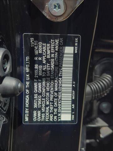 Used 2020 Honda Civic EX image 25