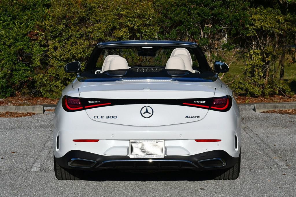 Used 2025 Mercedes-Benz CLE 300 4MATIC Cabriolet image 5
