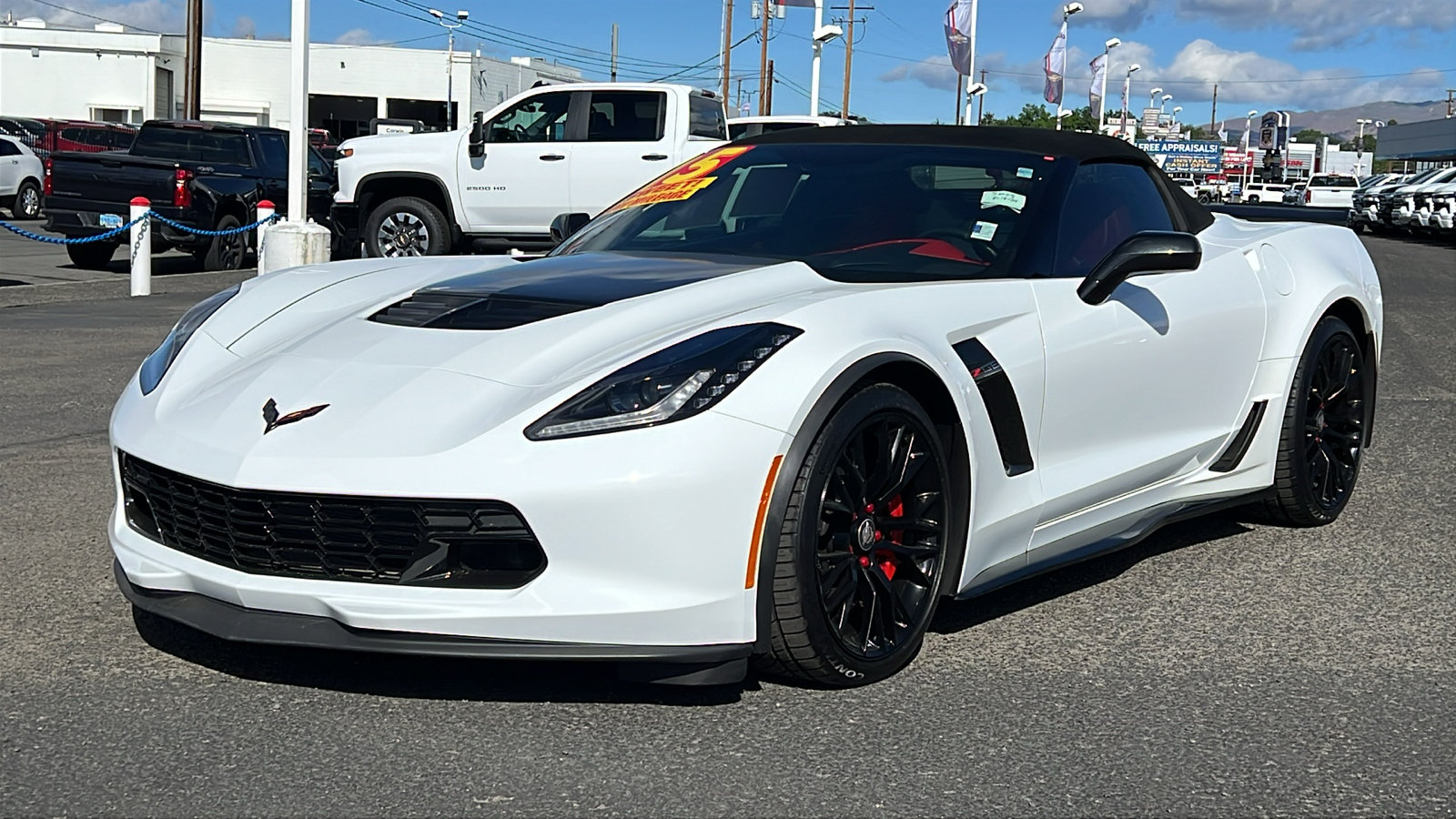 Certified 2015 Chevrolet Corvette Z06 w/ 3LZ Preferred Equipment Group RWD image 1