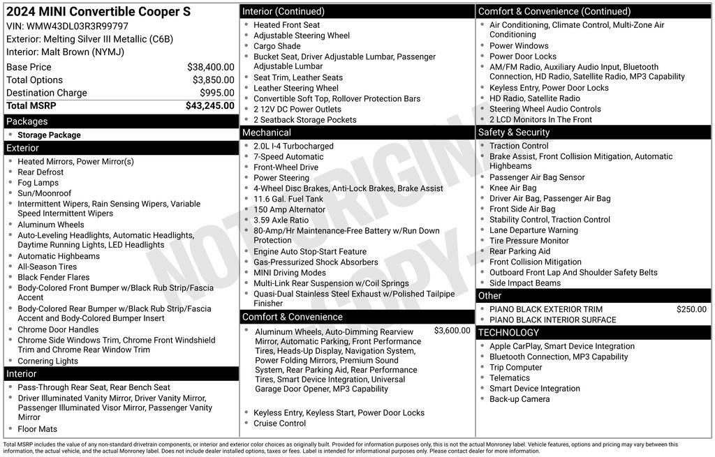Used 2024 MINI Cooper S FWD image 37