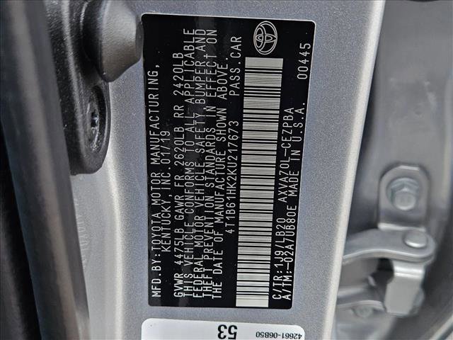 Used 2019 Toyota Camry XSE FWD image 15