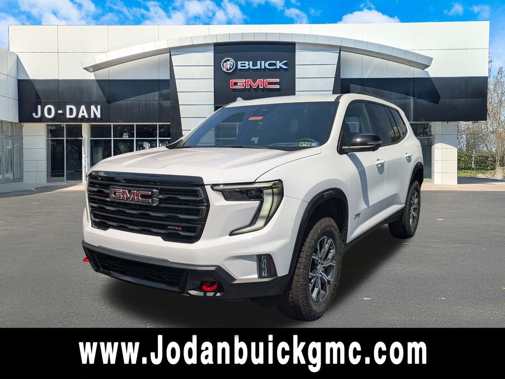New 2026 GMC Acadia AT4 w/ LPO, Floor Liner Package image 1