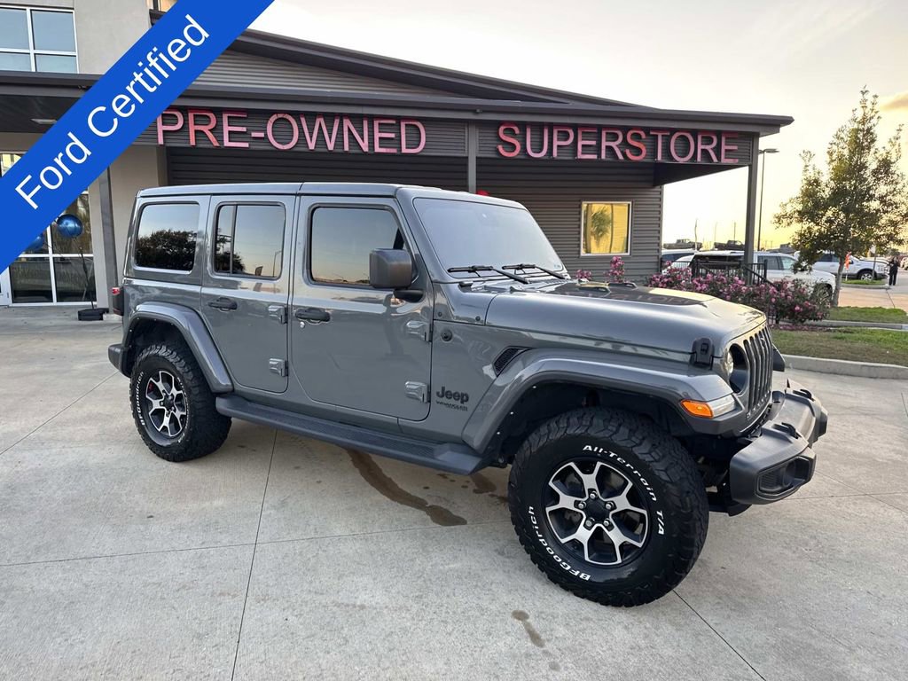 Used 2022 Jeep Wrangler Unlimited Sahara image 1