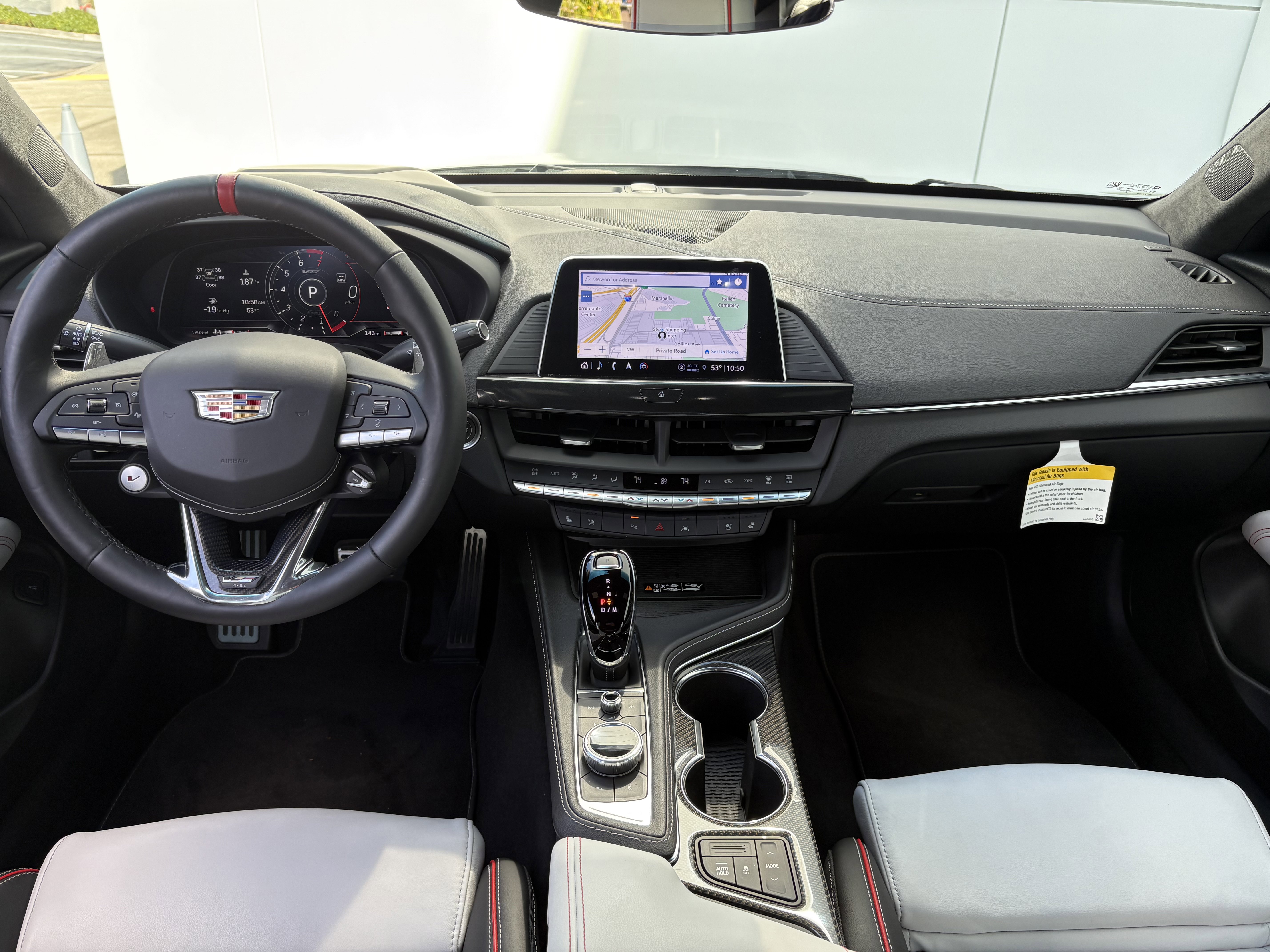 Used 2024 Cadillac CT4 V Blackwing w/ Driver Assist Package RWD image 16