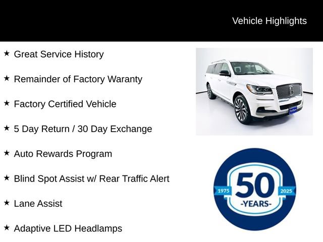 Certified 2023 Lincoln Navigator L Reserve AWD/4WD image 7
