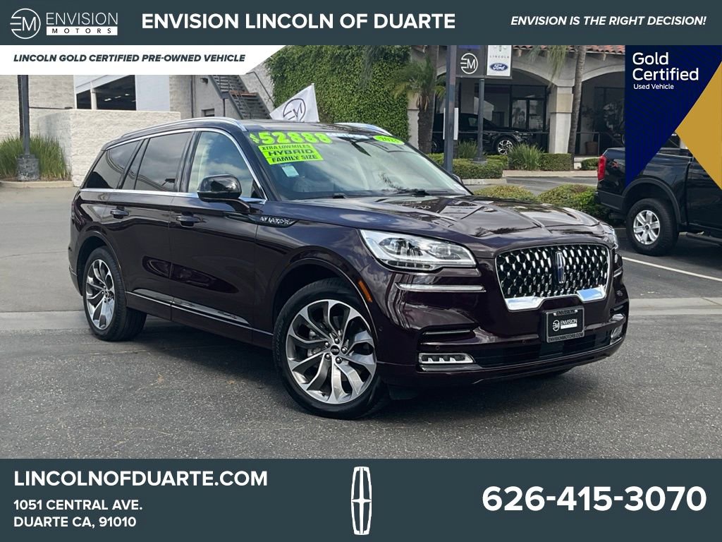 Certified 2023 Lincoln Aviator Grand Touring w/ Equipment Group 301A