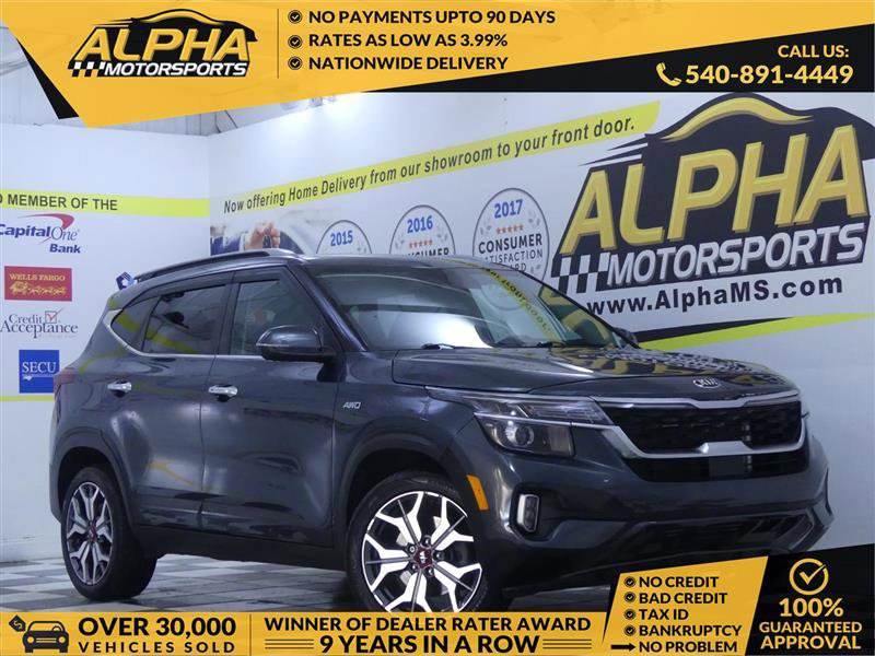 Used 2021 Kia Seltos SX w/ SX Sunroof Package AWD/4WD image 1