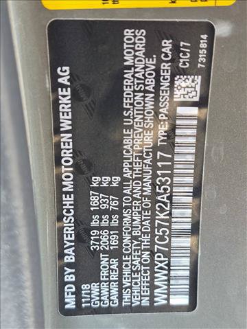 Used 2019 MINI Cooper S w/ Signature Upholstery Package FWD image 16