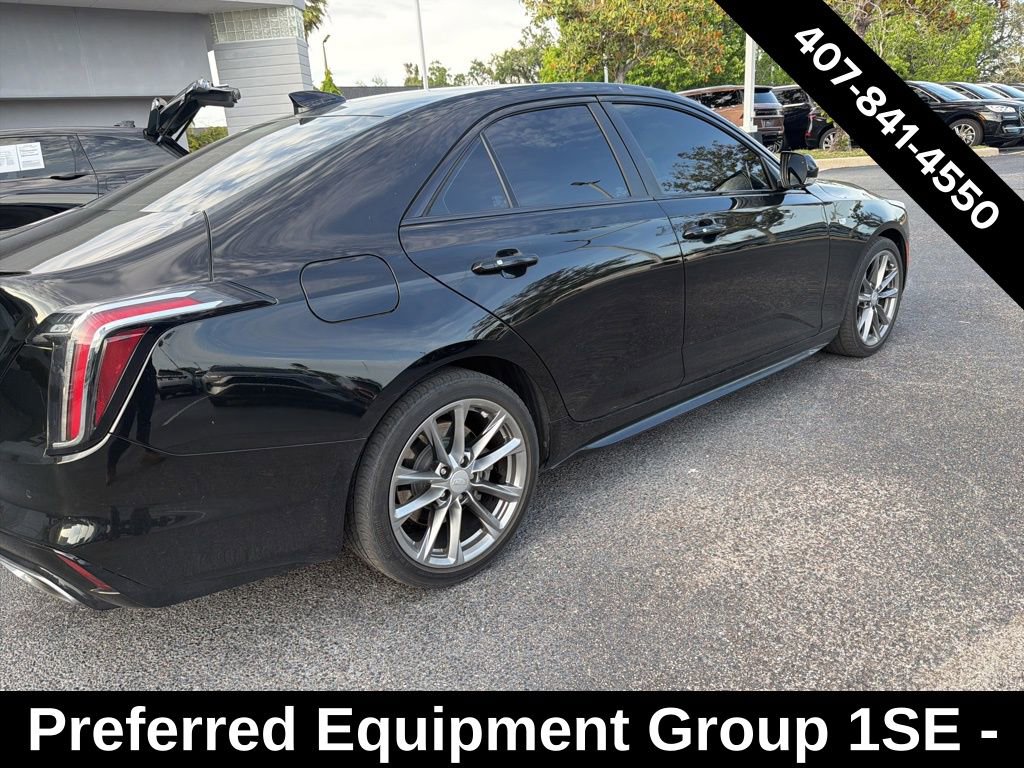 Used 2021 Cadillac CT4 Sport w/ Technology Package RWD image 2