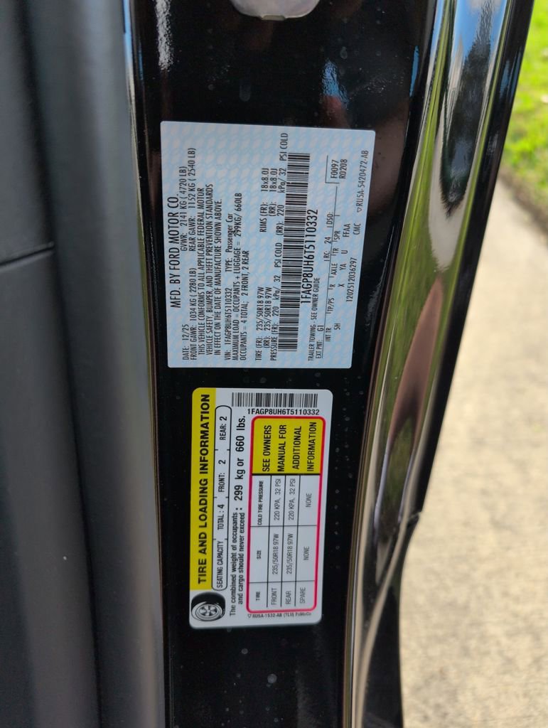 New 2026 Ford Mustang Premium image 36