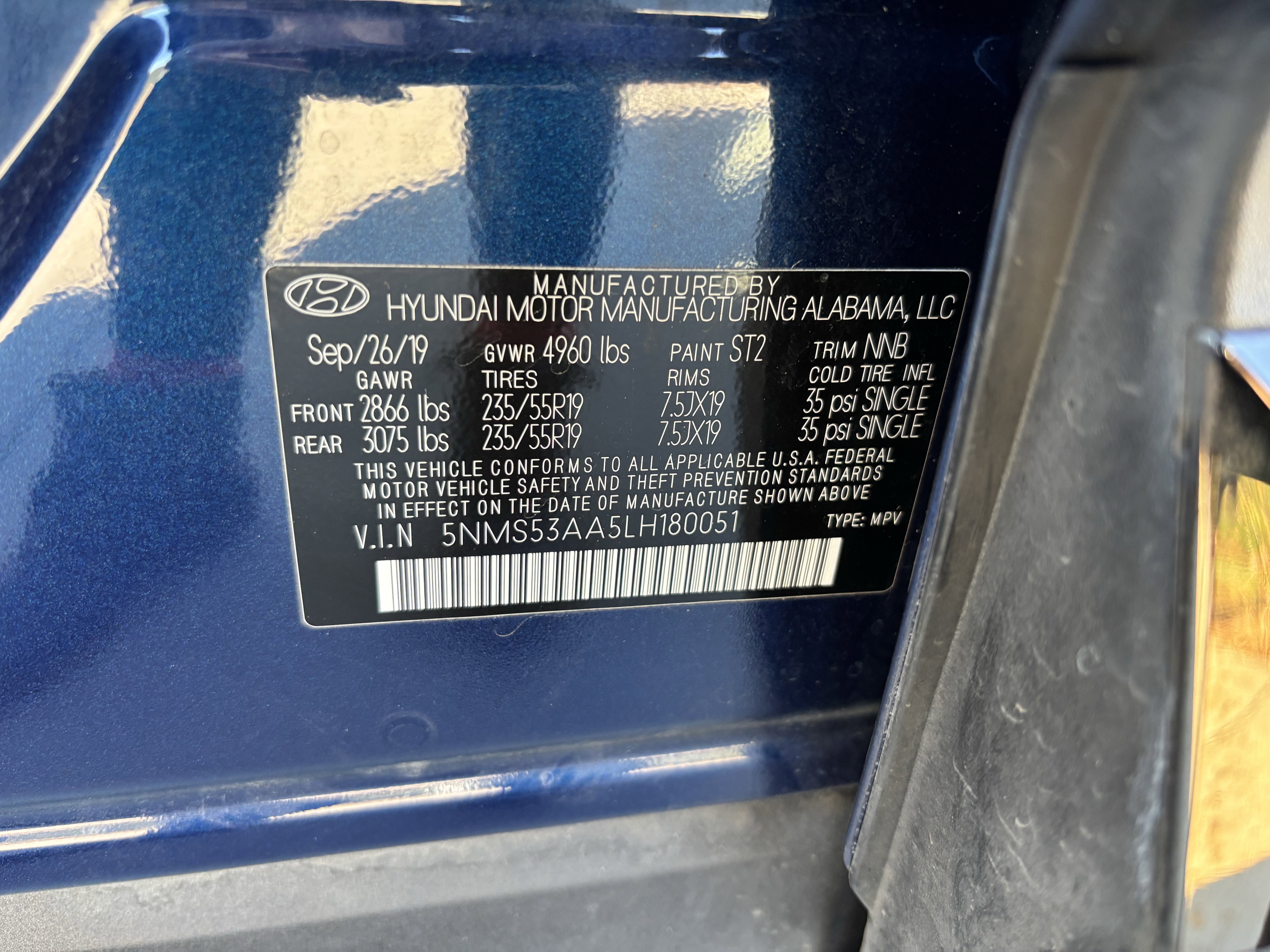 Used 2020 Hyundai Santa Fe Limited image 37