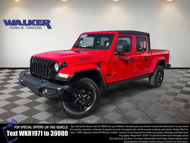 Used 2022 Jeep Gladiator Willys