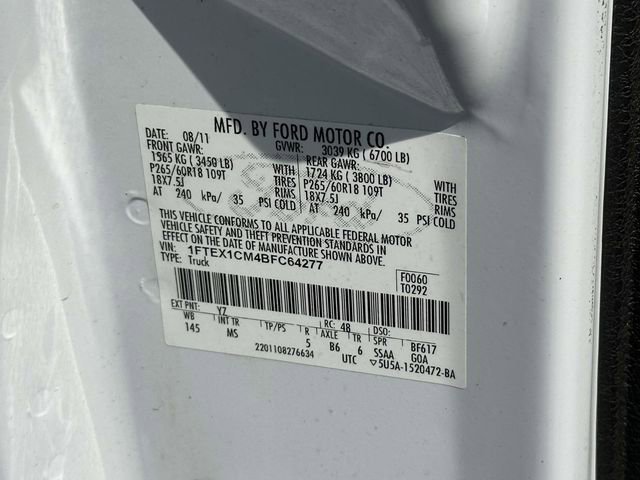 Used 2011 Ford F150 XLT w/ XLT Chrome Pkg image 12