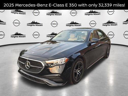 Used 2025 Mercedes-Benz E 350 4MATIC Sedan w/ Winter Package