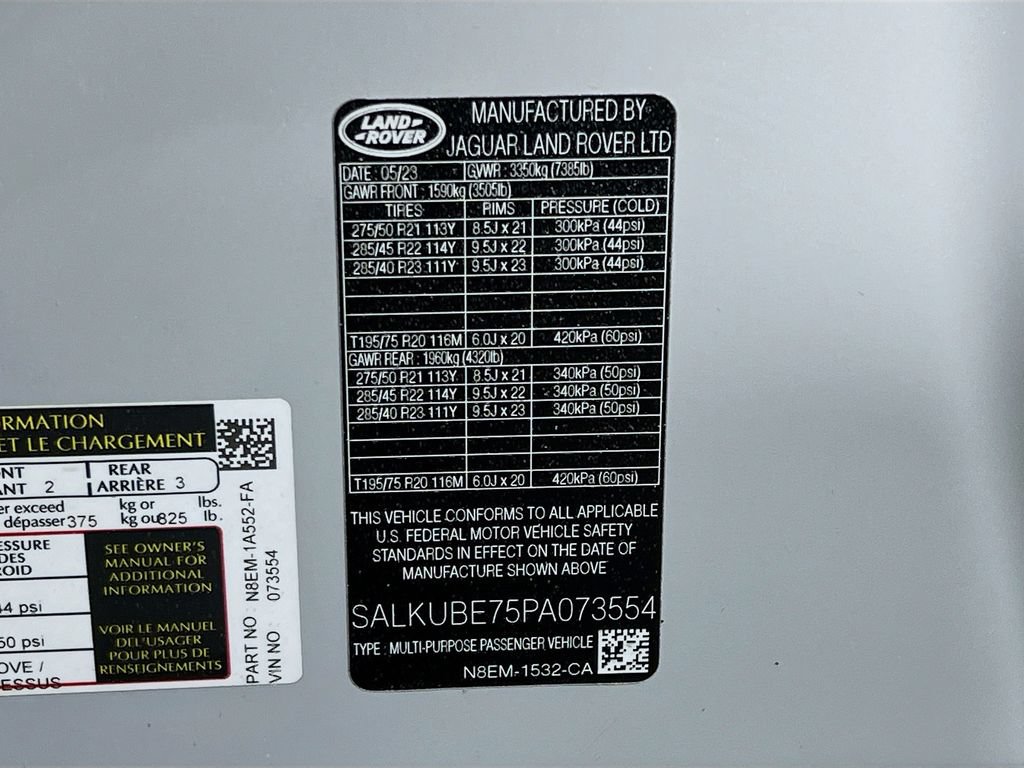 Used 2023 Land Rover Range Rover SV AWD/4WD image 35