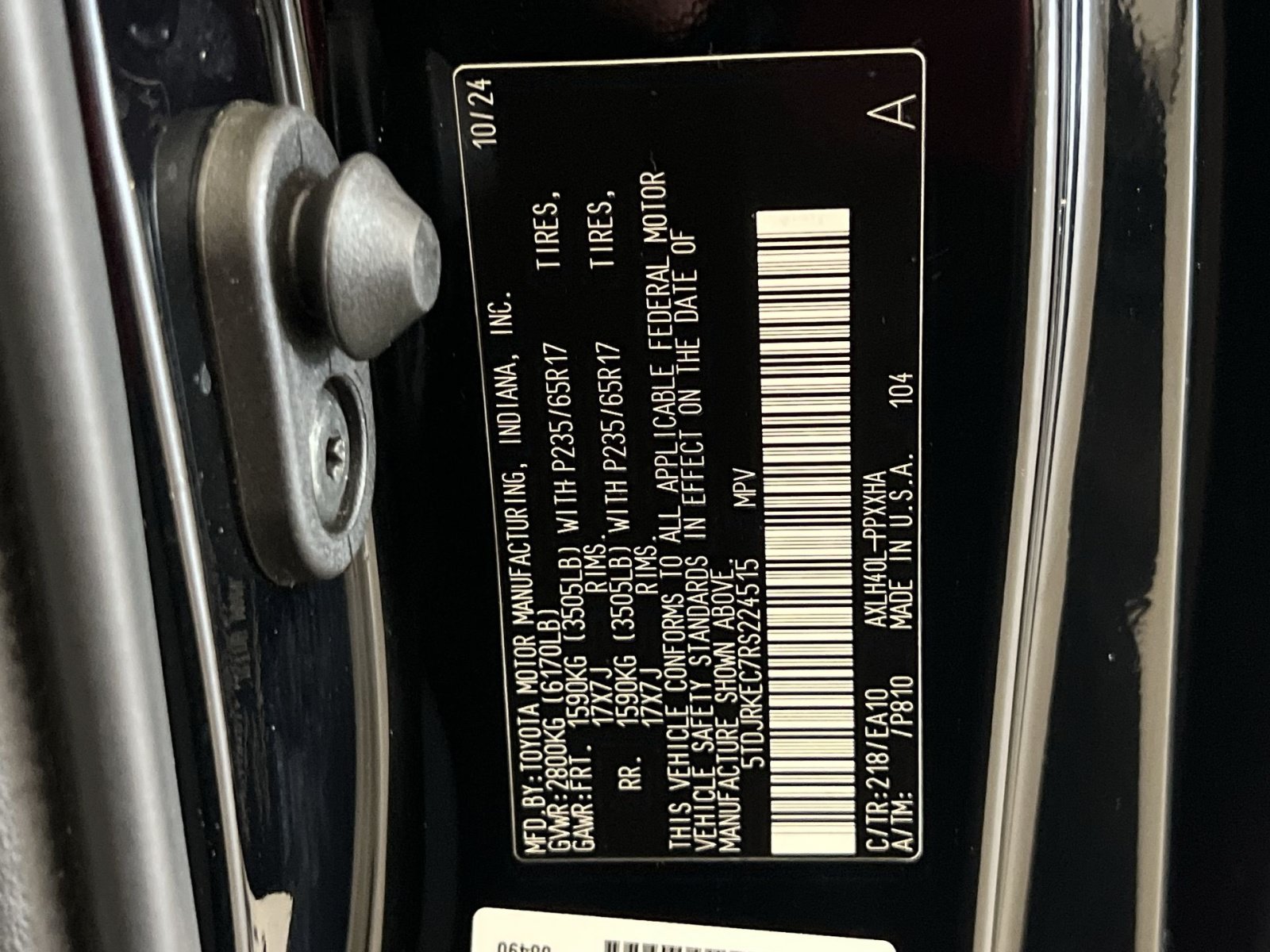 Used 2024 Toyota Sienna XLE w/ XLE Plus Package FWD image 40