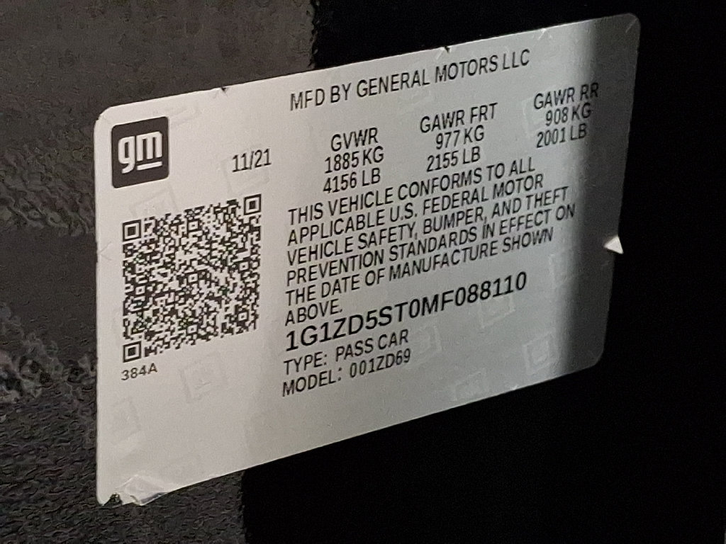 Used 2021 Chevrolet Malibu LT FWD image 26