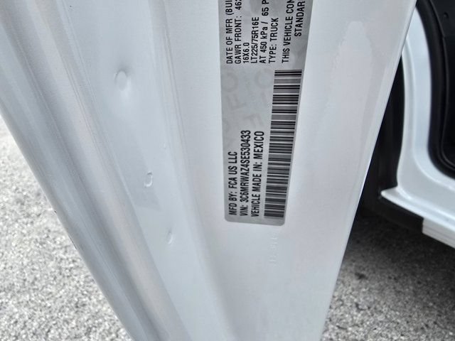 New 2025 RAM ProMaster 3500 FWD image 16