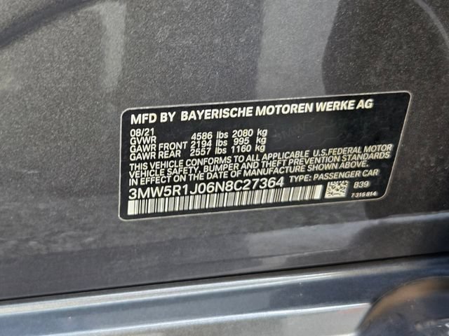 Used 2022 BMW 330i Sedan w/ Driving Assistance Package RWD image 34