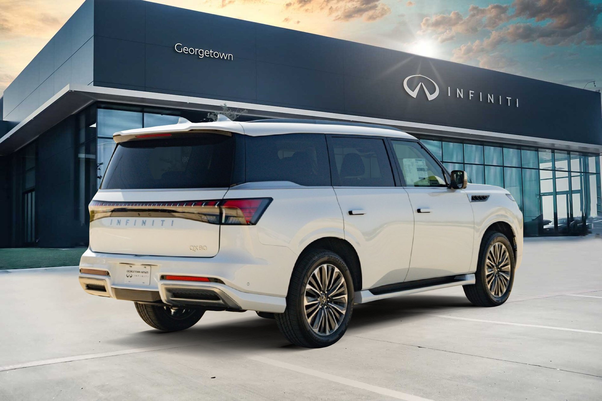 New 2027 INFINITI QX80 Luxe RWD image 5