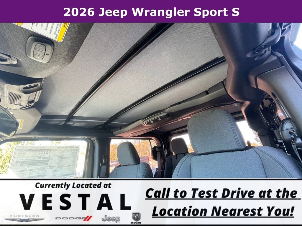 New 2026 Jeep Wrangler Sport S image 24