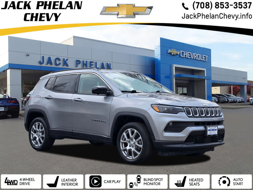 Used 2022 Jeep Compass Latitude w/ Sun and Sound Group AWD/4WD video 1