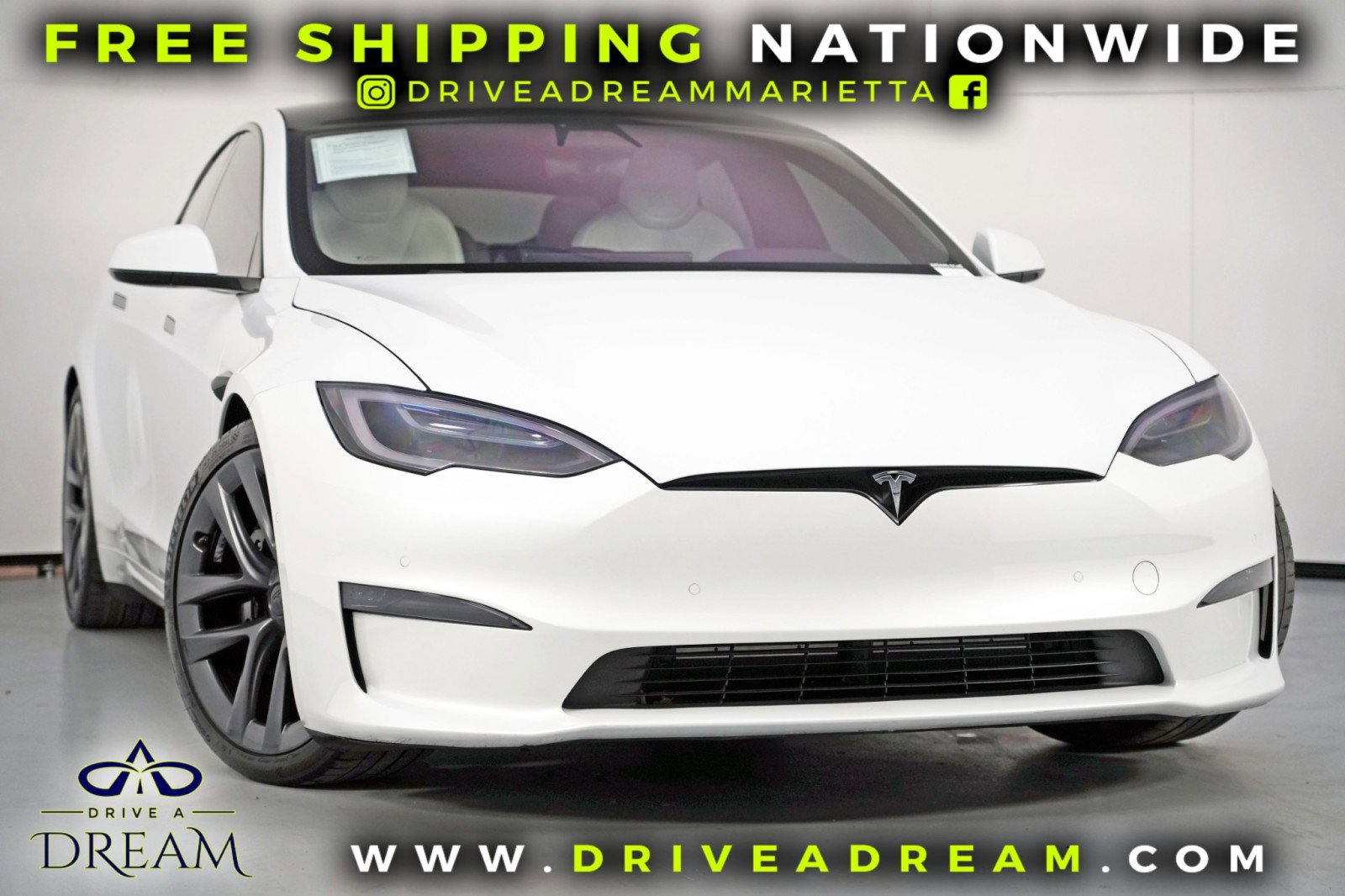 Used 2021 Tesla Model S Plaid image 2